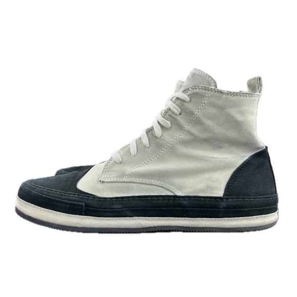 ann demeulemeester Suede High Top Sneakers - Picture 2 of 12